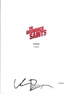 Willem Dafoe Signed Autographed THE BOONDOCK SAINTS Full Movie Script COA