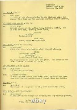 William A Seiter DESTROYER Original screenplay for the 1943 film 1942 #140238