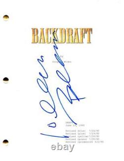 William Baldwin Signed Autograph Backdraft Full Movie Script Screenplay Brian