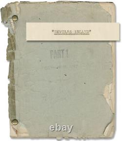 William Clemens DEVIL'S ISLAND Original screenplay for the 1939 film #156317