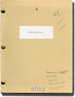 William Friedkin FRENCH CONNECTION Original screenplay for the 1971 film #137936