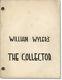 William Wyler Collector Original Screenplay For The 1965 Film 1964 #158707
