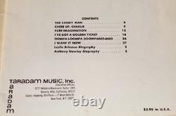 Willy Wonka and The Chocolate Factory Music Book 1971 & Peter Ostrum Autograph