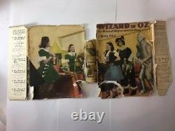 Wizard Of Oz Book Garland Film Movie Edition + Dust Jacket 1939 1940 Hutchinson