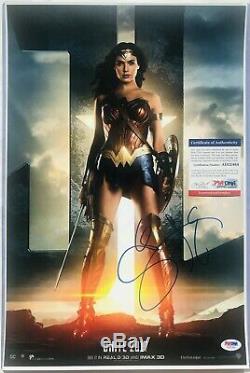 Wonder Woman GAL GADOT Signed AUTOGRAPH Movie Photo PSA Photograph DC Comic Book