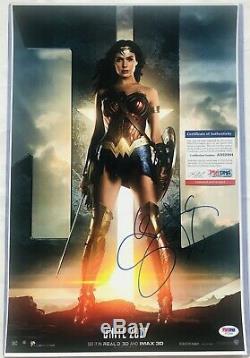 Wonder Woman GAL GADOT Signed AUTOGRAPH Movie Photo PSA Photograph DC Comic Book