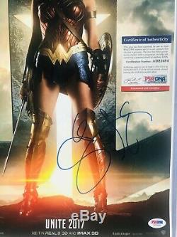 Wonder Woman GAL GADOT Signed AUTOGRAPH Movie Photo PSA Photograph DC Comic Book