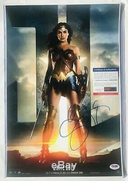 Wonder Woman GAL GADOT Signed AUTOGRAPH Movie Photo PSA Photograph DC Comic Book