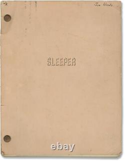 Woody Allen SLEEPER Original screenplay for the 1973 film #150822