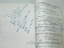 X-men Bryan Singer's Movie Script Pre Delivery Very Rare Incredible Marvel Piece