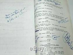 X-men Bryan Singer's Movie Script Pre Delivery Very Rare Incredible Marvel Piece