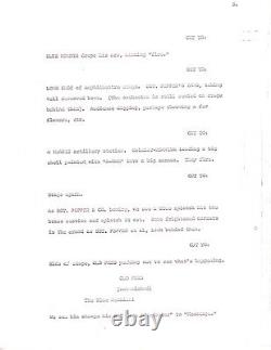 YELLOW SUBMARINE 1968 original film script by Brodax, Mendelsohn & Segal