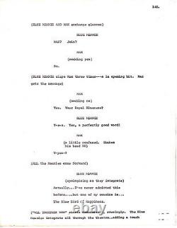 YELLOW SUBMARINE 1968 original film script by Brodax, Mendelsohn & Segal