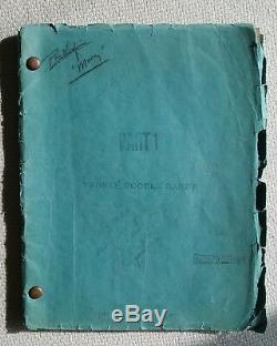 Yankee Doodle Dandy (1942) ORIGINAL Movie Script / James Cagney George M. Cohan