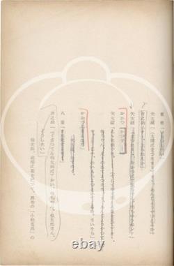 Yasujiro Ozu FLOATING WEEDS Original screenplay for the 1959 film #159967