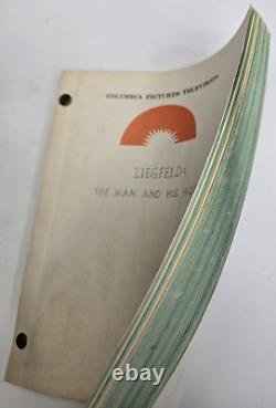 ZIEGFELD THE MAN AND HIS WOMEN / Joanna Lee 1977 TV Movie Script, Paul Shenar