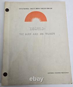 ZIEGFELD THE MAN AND HIS WOMEN / Joanna Lee 1977 TV Movie Script, Paul Shenar