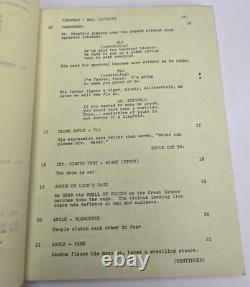 ZIEGFELD THE MAN AND HIS WOMEN / Joanna Lee 1977 TV Movie Script, Paul Shenar