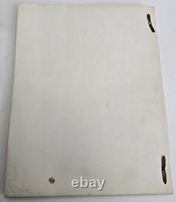 ZIEGFELD THE MAN AND HIS WOMEN / Joanna Lee 1977 TV Movie Script, Paul Shenar