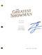 Zac Efron Signed Autograph The Greatest Showman Full Movie Script Screenplay