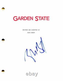 Zach Braff Signed Autograph Garden State Full Movie Script Scrubs Stud, Rare