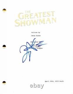 Zendaya Signed Autograph The Greatest Showman Full Movie Script Hugh Jackman