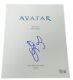 Zoe Saldana Signed Autograph Avatar Full Movie Script Screenplay Beckett Bas Ny