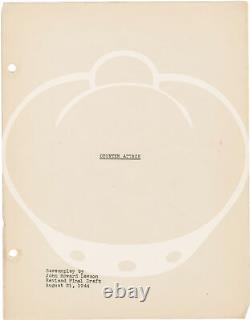 Zoltan Korda COUNTER-ATTACK Original screenplay for the 1944 film #140249