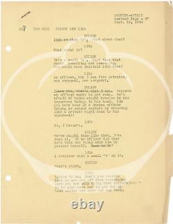 Zoltan Korda COUNTER-ATTACK Original screenplay for the 1944 film #140249